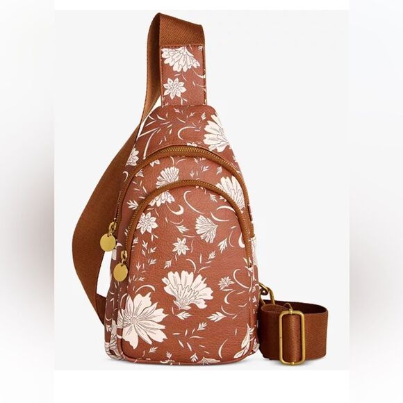Style & Co Floral Printed Small Sling Bag - Picture 8 of 13